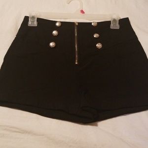 High waisted shorts